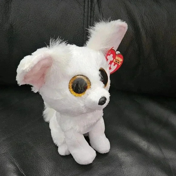 TY Beanie Boos PHOENIX the Fennec Fox Glitter Eyes 6 Inch Plush  Stuffed Animal - Picture 5 of 9